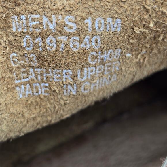 Sperry Top Sider Authentic Boat Shoes Men's 10 M Tan Sahara Leather 2-Eye Deck - Picture 1 of 8